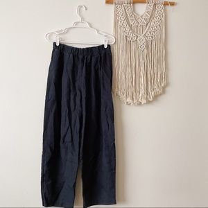 Elizabeth Suzann Andy Pants Linen M-R Navy